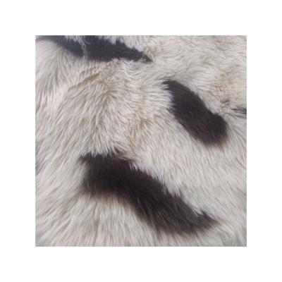 China Hot Sale High Quality Professional Supply Faux Fur Polyester Garment Mix Color Soft Plush Fabric for sale