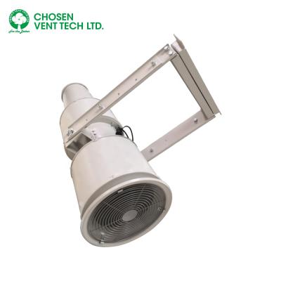 China Hotels Warehouses Tunnel Ventilating Axial Spray Tunnel Fan for sale