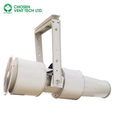 China Commercial Hotels Ventilation Fan Tunnel Ventilation Spray Fan For Building for sale