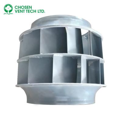 China Hotels 630mm Stainless Steel For Industrial Centrifugal Fan Back Curve Centrifugal Fan Wheel for sale