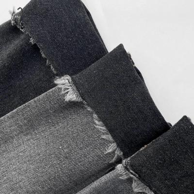 China New Arrival Breathable Stock Lot 11.5 Oz Black 100% Cotton Denim Fabric for sale