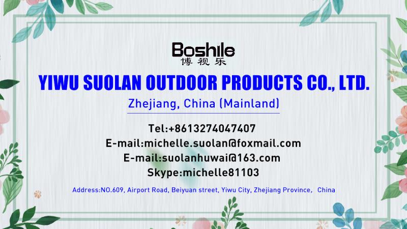 Verified China supplier - Yiwu Suolan Outdoor Products Co., Ltd.