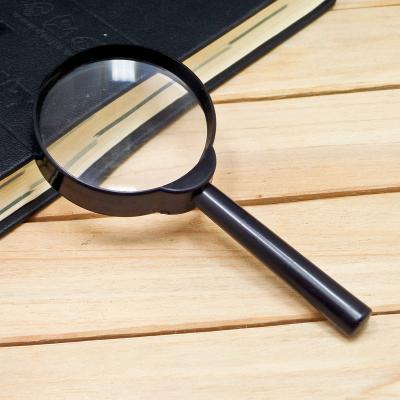 China Hot Selling Cheap Kids Magnifier 60mm Reading 3X 5X Hand Held Magnifier Hand Held Magnifier for sale