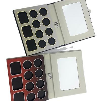 China High Recyclable Square Pigment Eyeshadow Pan Private Label Eyeshadow Palette Packaging for sale