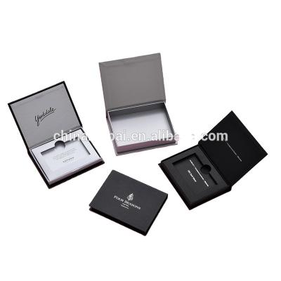 China Simple design disposable cover credit card gift drawer high quality cheaper special paper box for sale