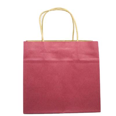 China Handmade Customized Printed Food Grade Packaging Plain Craft Brown Kraft Paper Wholesale Cheap Paper Bags for sale