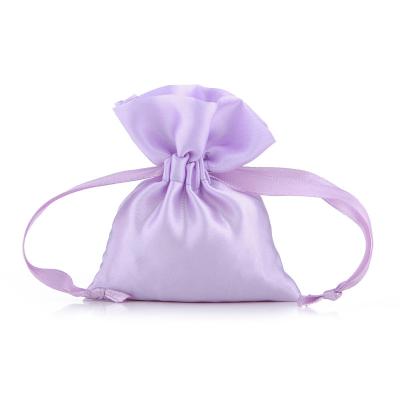 China Factory direct gift satin gift bags silk bags custom logo satin bags custom hair for sale