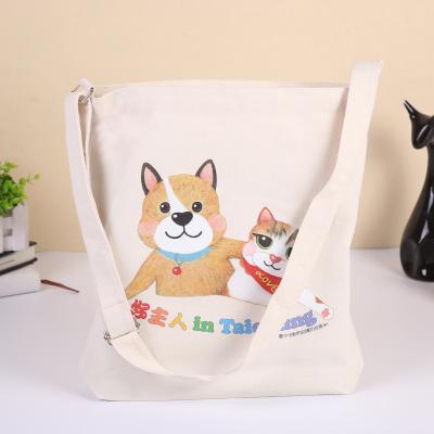 China Custom Eco-Friendly Full Cotton Color Advertising Logo Printing Environmental Protection Canvas Tote Bag for sale