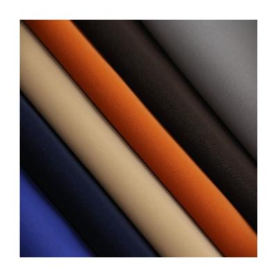 China Very popular wind proof thickness0.4MM rayon backing PU to face fabric for man's jacket or other daily ues items for sale