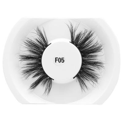 China 100% Natural Hot Selling Real Mink 3d Mink Long Fluffy Luxury Eyelashes 25mm Wholesale Seller for sale