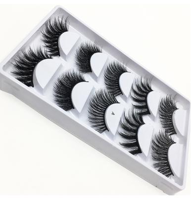 China Wholesale High Quality Natural Mink Eyelashes Long False Label Mink Eyelash False Eyelashes Private de Faux for sale