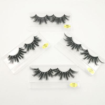 China Wholesale 100% Natural Handcrafted High Quality Long False Mink Eyelashes Can Be Custom Packing Box for sale