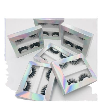 China Fake 25mm Fluffy High Quality Mink False Eyelash Extensions Long Natural Wholesale New for sale