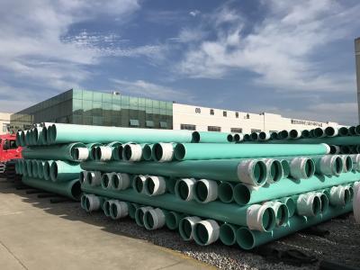 China Green Plastic Drain Pipe 3 Inch 6 Inch Pvc Drain Pipe For Water Supply for sale