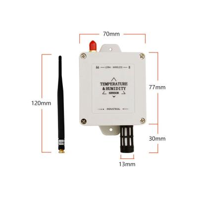 China Long-distance wireless data transmission Lora wireless temperature and humidity sensor for sale