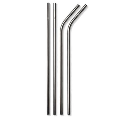 China Sustainable Drinking Straws Steel Drinking Straw With Custom Logo Wholesale Premium Steel Straws for sale