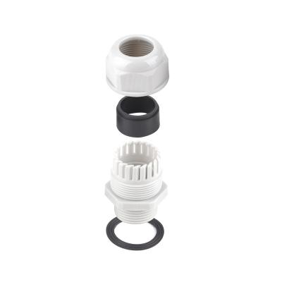 China Protect Cable Free Sample Best Quality M G NPT PG Wire Plastic Nylon Cable Glands Cable Entry Waterproof Electrical elect. for sale