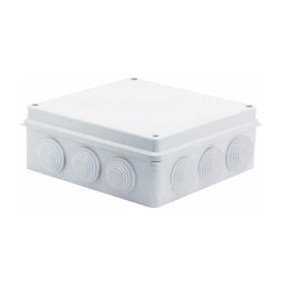 China Outdoor Project Junction Box IP65 Plastic Waterproof Dustproof Universal Electrical Enclosure Electronic Equipment ABS Plastic White (400 x 350 x 120 mm) for sale