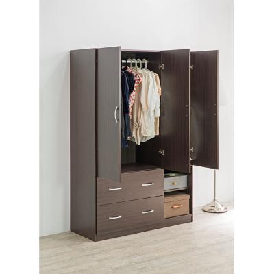 China Contemporary Large Capacity 3 Door Wardrobe with Drawers for sale