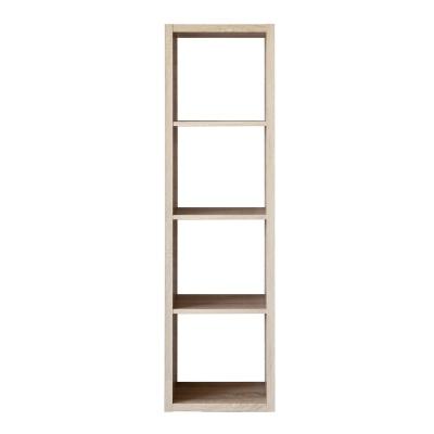 China Modern Natural 4 Tier Storage Bookcase for sale