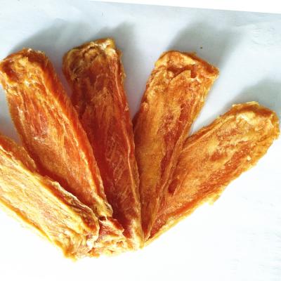 China OEM NATURAL DRY CHICKEN SLICE PET JERKS Stocked 100% NO ADDITIVES NO HIGH GLYCERIN IN PROTEIN LOW IN FAT for sale