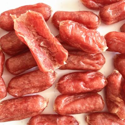 China Viable DOG SNACK Chicken Sausage Soft Duck Sausage Salmon OEM Sausage Add Less Pet Food for sale