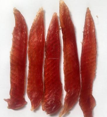 China OEM Stocked Soft Natural Pet Snacks Duck Sasami Duck Fillets And Duck Slice Twist for sale