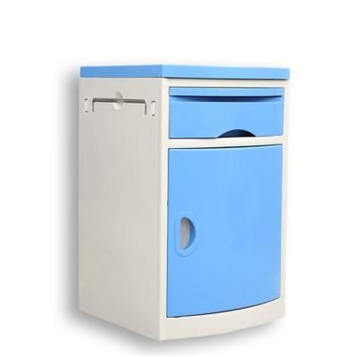 China Factory Price Modern ABS Hospital Bedside Cabinet Storage Cabinet Medical TWT029 en venta