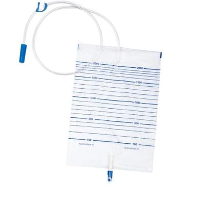 China Adult Incontinence Medical Products Bed PVC TWE23 Hospital Urine Collection Bag for sale