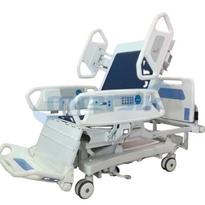 China Folding Electric Steel Bed Nursing Height 8 Functions Hospital Adjustable Equipment Hospital Bed ICU Te koop