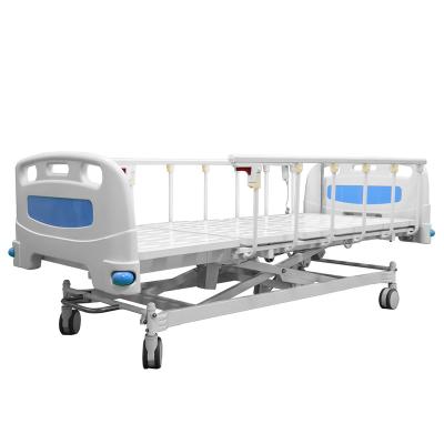 China Modern hospital beds Cama de hospital three 3 function medical electric bed Te koop