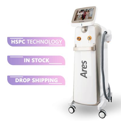 China Hair Removal Ares 2500W Laser Hair Removal Guts Wavelength Diode Laser Hair Removal Machine Price for sale