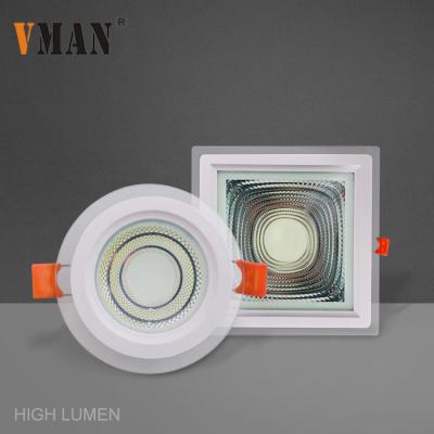 China Contemporary COB 5w 7w 10w 15w 25w Cheap Price Supermarket Store Indoor Recessed Ceiling LED Commercial Panel Light for sale