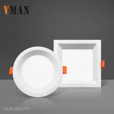 China Shop Contemporary Office LED High Brightness 6w 12w 18w 24w Anti-glare Indoor Recessed Commercial Panel Light for sale