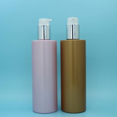 China BEAUTY PACKAGING 250ml PET Plastic Pump Bottle , 250ml Cosmetic Pump Bottle for sale