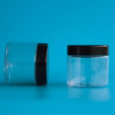 China 60ml Cosmetic 2 Oz Plastic Jar With Wide Mouth Plastic Lid Other Cosmetic for sale