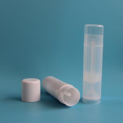 China Waterproof Natural Organic Lip Balm 10g Tube, Clear Plastic Lipstick Container, 10ml Lip Balm Case for sale