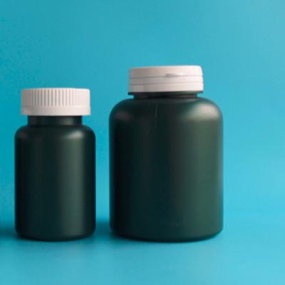 China Plastic HDPE tablet bottle of 75cc, 100cc, 125cc, 150cc, 175cc, 200cc, etc. of Medcine, 300ml 500ml Health Pill Bottle for sale