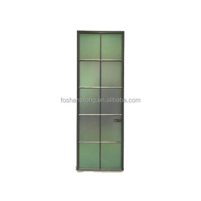 China Factory wholesale professional waterproof made interior door color glass soundproof durable flow door for sale