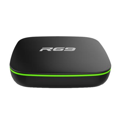 China Cheapest Android TV Box R69 Allwinner H3 1G 8G Video Air Mouse Arabic TV Box With Android 7.1 Android TV Box HDD Player R69 (H3box) for sale