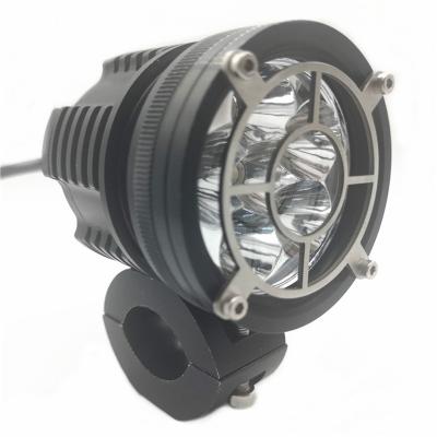 China Lihgt factory price double 3inch 60w color driving led motorcycle headlight with light cover for sale