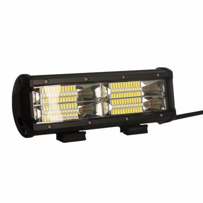 China Wholesale IP68 12V 144W LED Dual Light Bar Aluminum Housing Waterproof Lighting For 4x4 Car Auto Accessories for sale