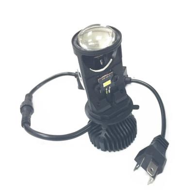 China Univesal car headlight 60w h4 motor vehicle light high quality motorcycle led headlight projector for sale