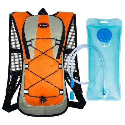 China Wholesale Customized Outdoor Cycling Running Backpack Waterproof Hydration Pack Hydration Pack With Water Bladder for sale