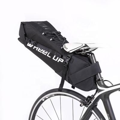 China Wholesale Bicycle Rear Bag Travel Bike Bag OEM Bike Pannier Recycling Bags For Bicycles for sale