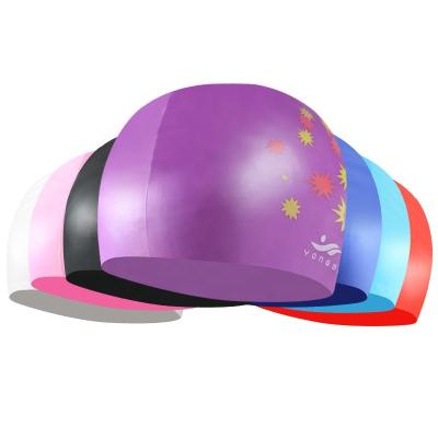 China National Wholesale Waterproof Silicone RTS Swim Caps For Adults for sale