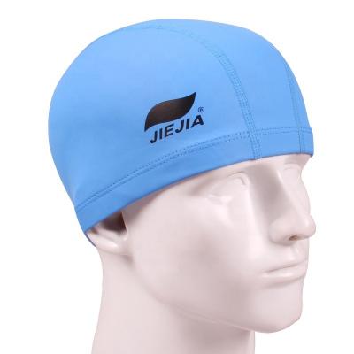 China Customized Wholesale OEM PU RTS Swimming Cap For Swimming for sale