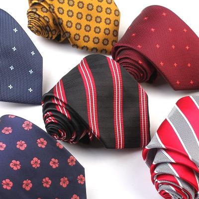 China Krawatten Aus Seide Gravatas China Custom Tie Wholesale Quality Mens Ties 100% Polyester Ties Private Label Male Ties for sale