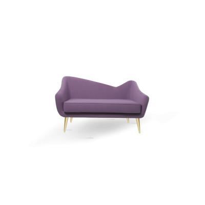 China Custom Sofas Back Living Room Furniture Sofa Set Custom Purple Living Room With Gold Legs Design Sofas for sale