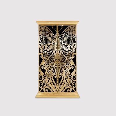 China Modern Luxury Gold Royal Living Room Bedroom Furniture Royal Wardrobe for sale